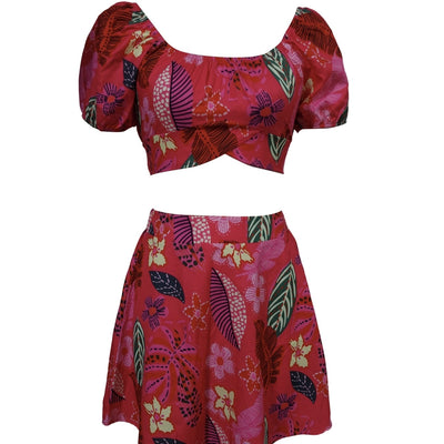 Flower Print Two-Piece