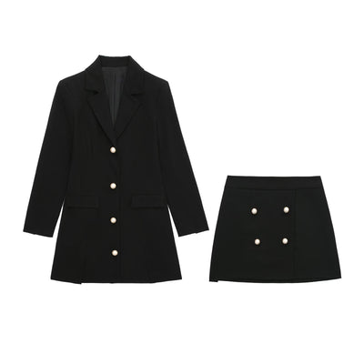 Ensemble jupe blazer