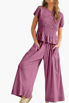 Top and Trousers Set