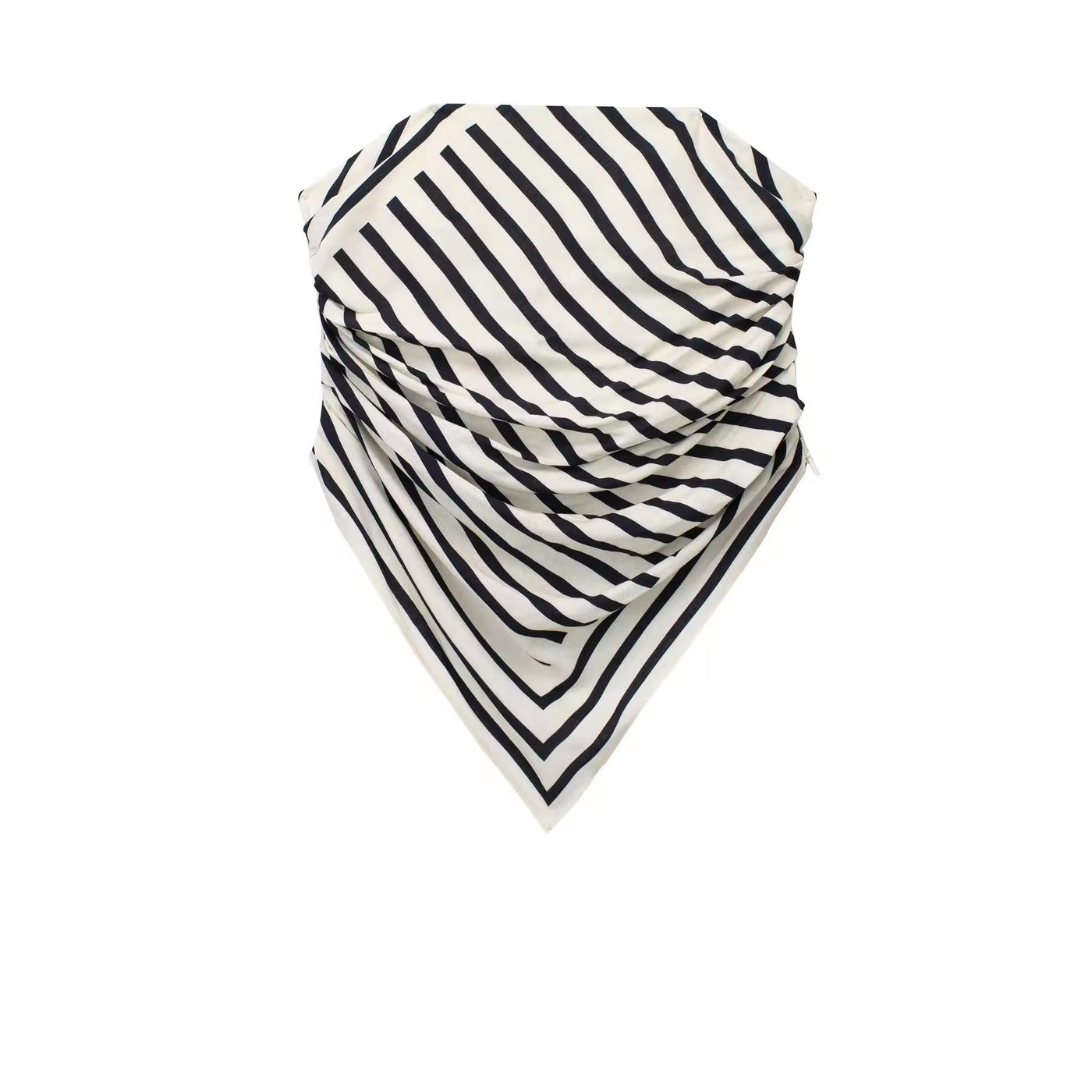 Straight Collar Tube Top