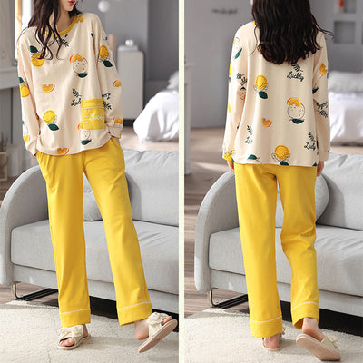 Printed Pajama Set