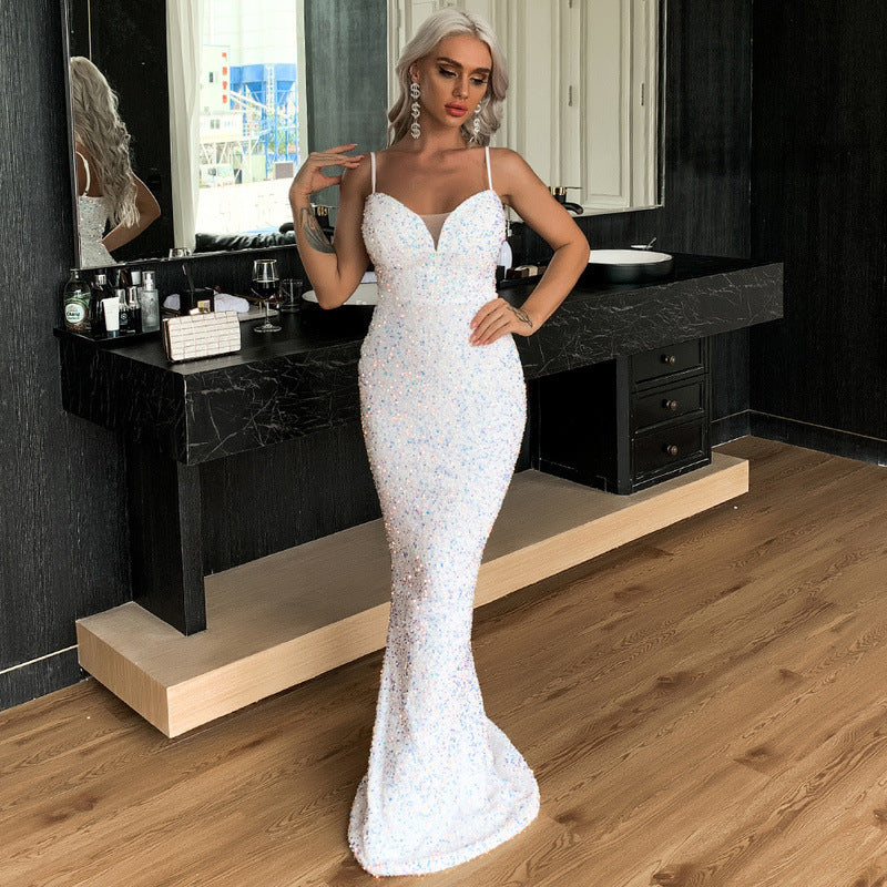 Robe de soirée glamour