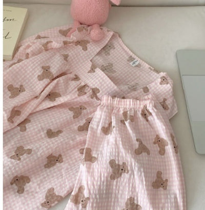 Plaid Pajama Set