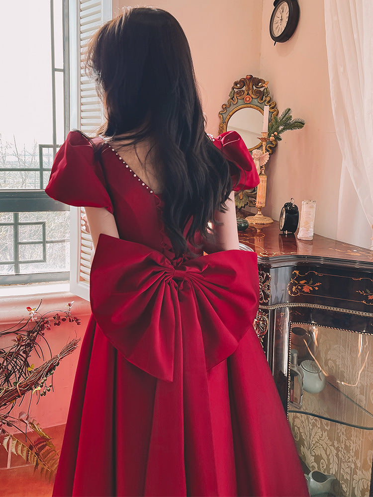 Robe d'hiver française