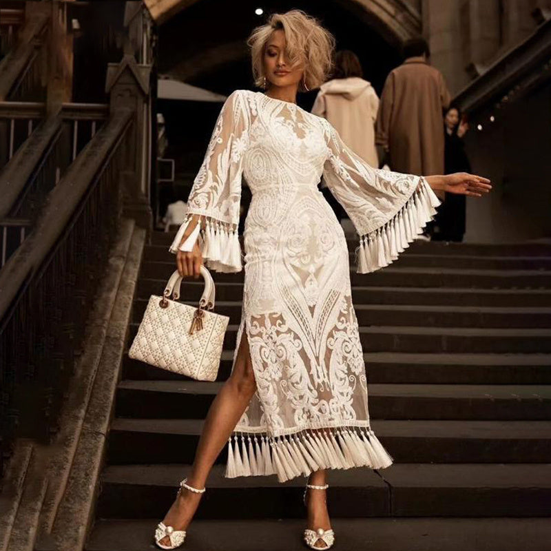 robe en dentelle