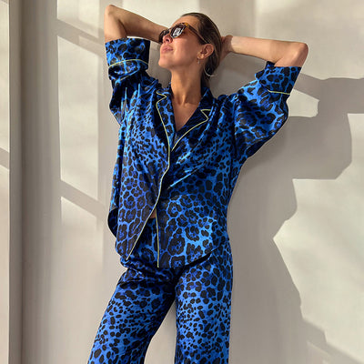 Leopard Pajama Set