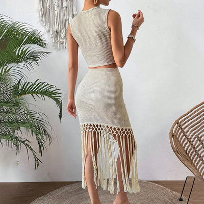 2-Piece Crop & Skirt Set