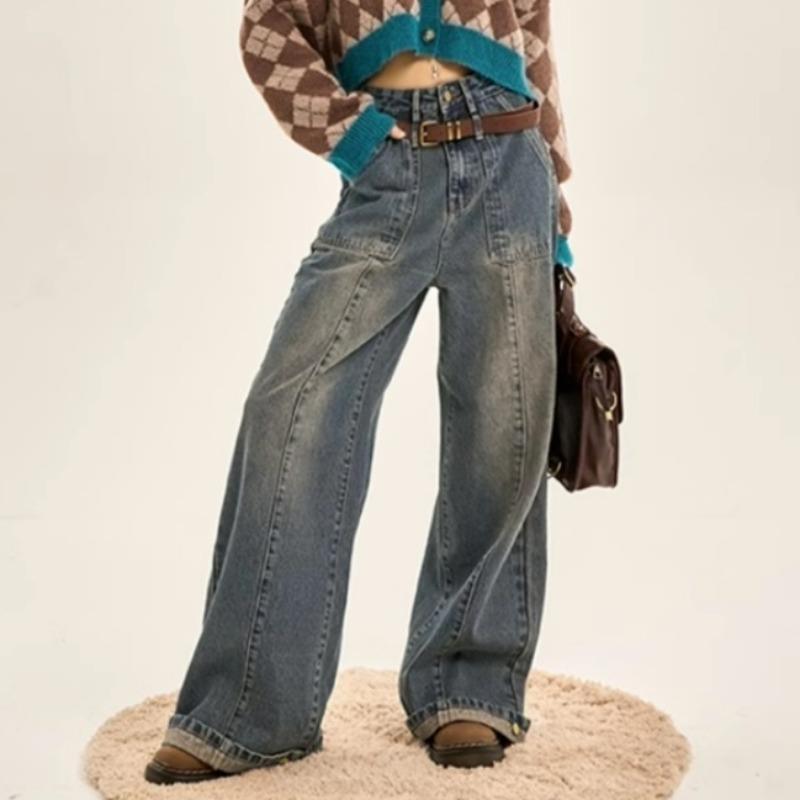Jean vintage dégradé