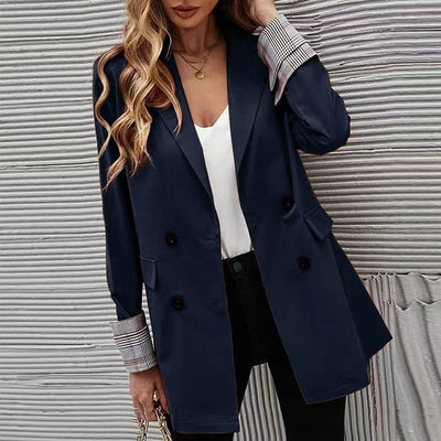 Blazer à revers classique