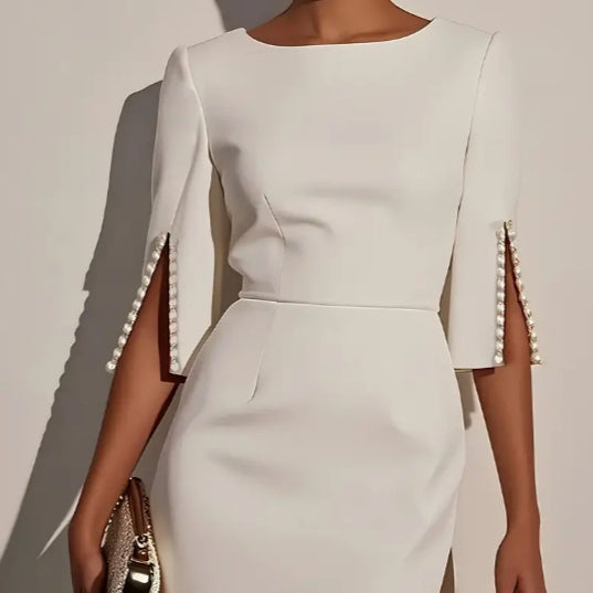 Robe fendue chic