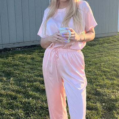 Ensemble de nuit en satin