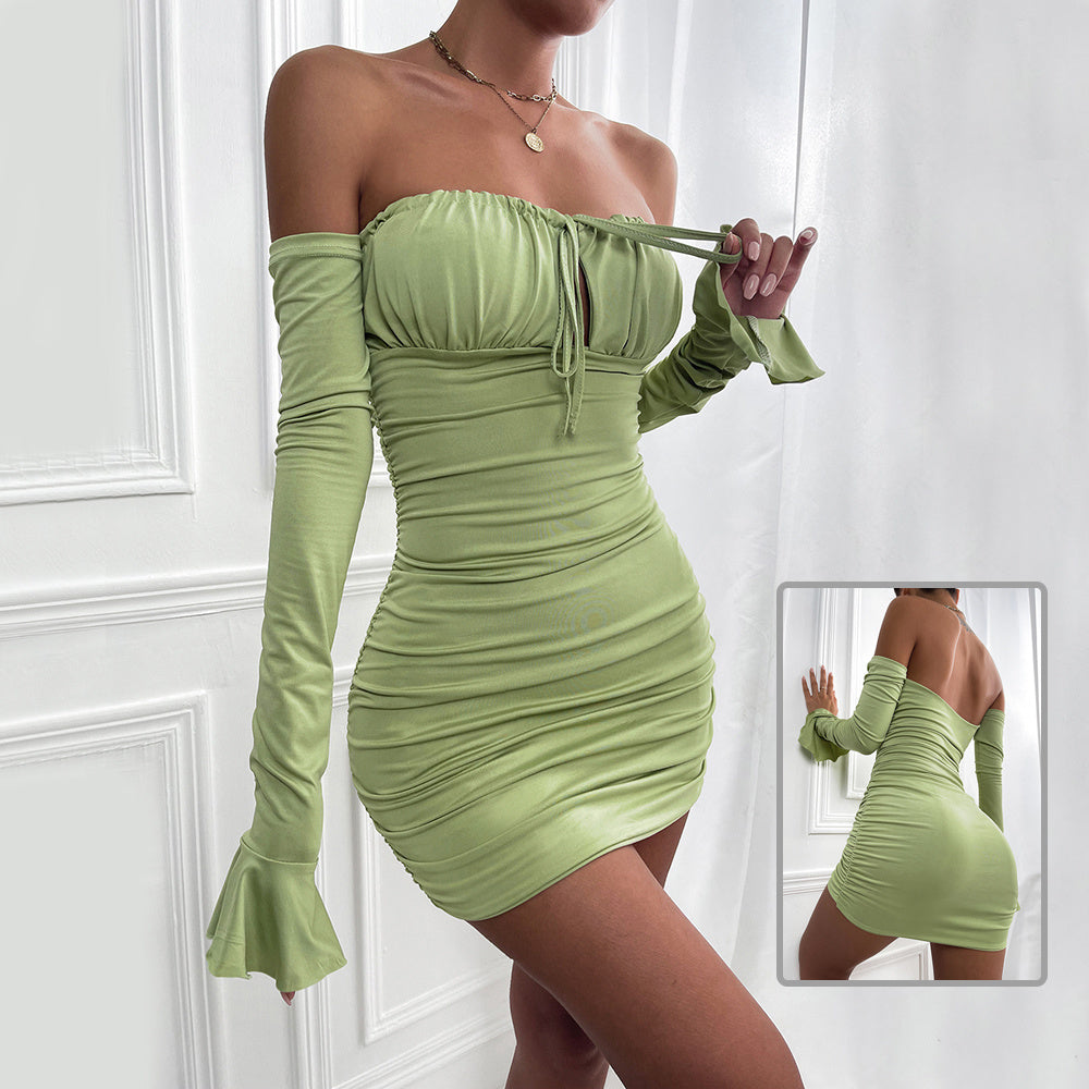 Slim Fit Tie Dress