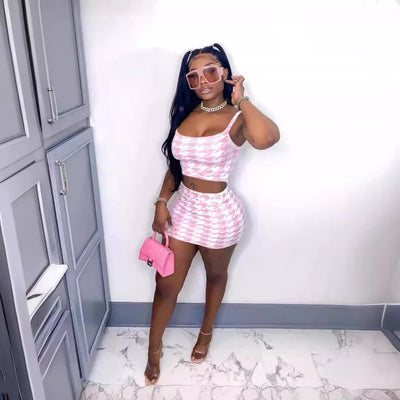 Sling Top & Skirt Set