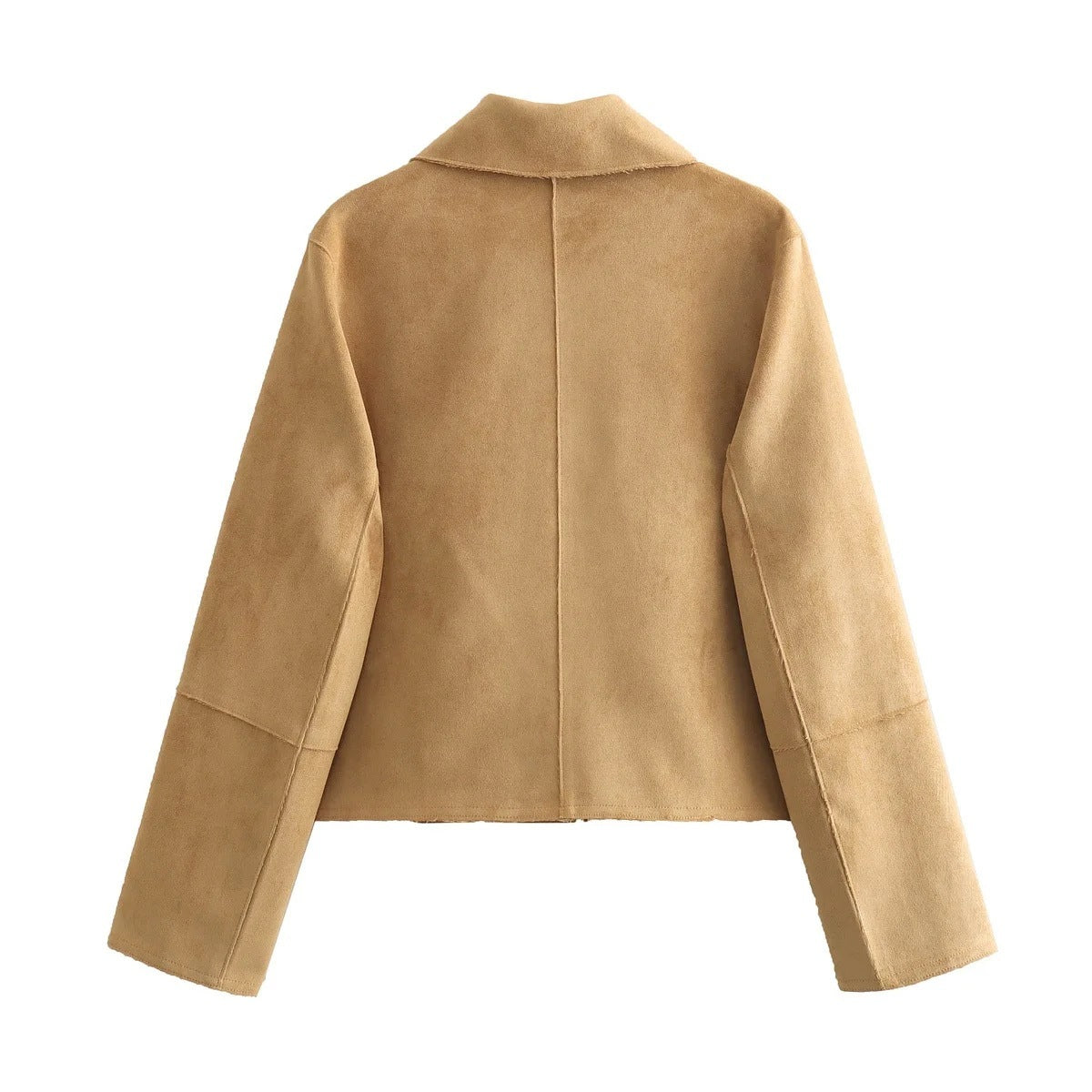 Vêtements d'extérieur chics en daim