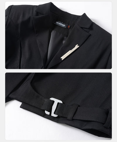 Blazer coupe nombril