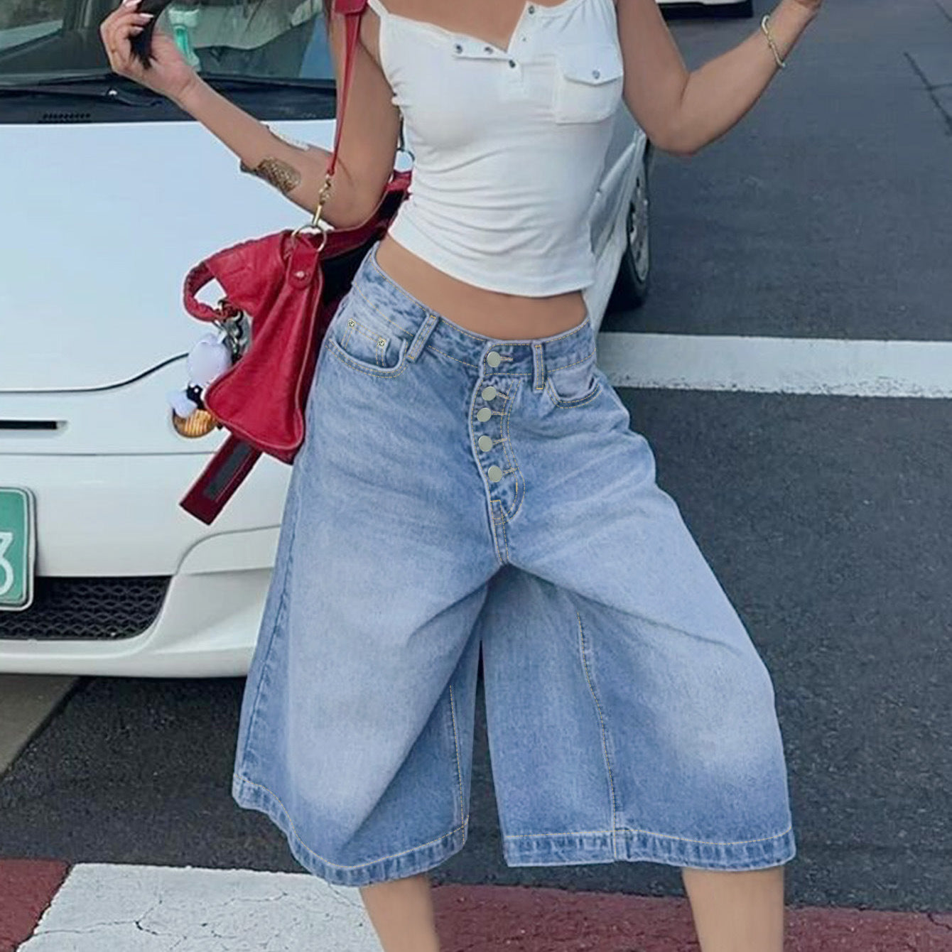 Denim Shorts - Shé Hauté
