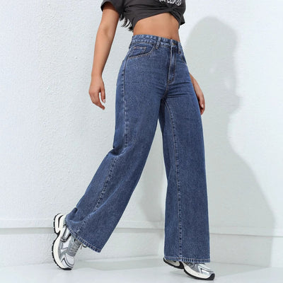 Loose Fit Wide Jeans – Women - Shé Hauté