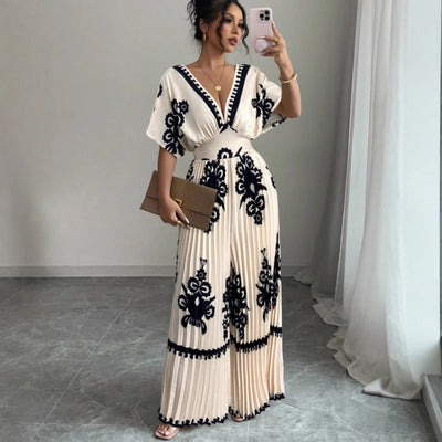 Printed Short Jumpsuit