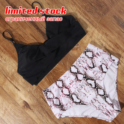Push Up Bikini Set – Leopard Print - Shé Hauté