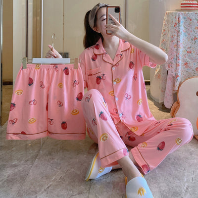 Fruit Print PJ Set