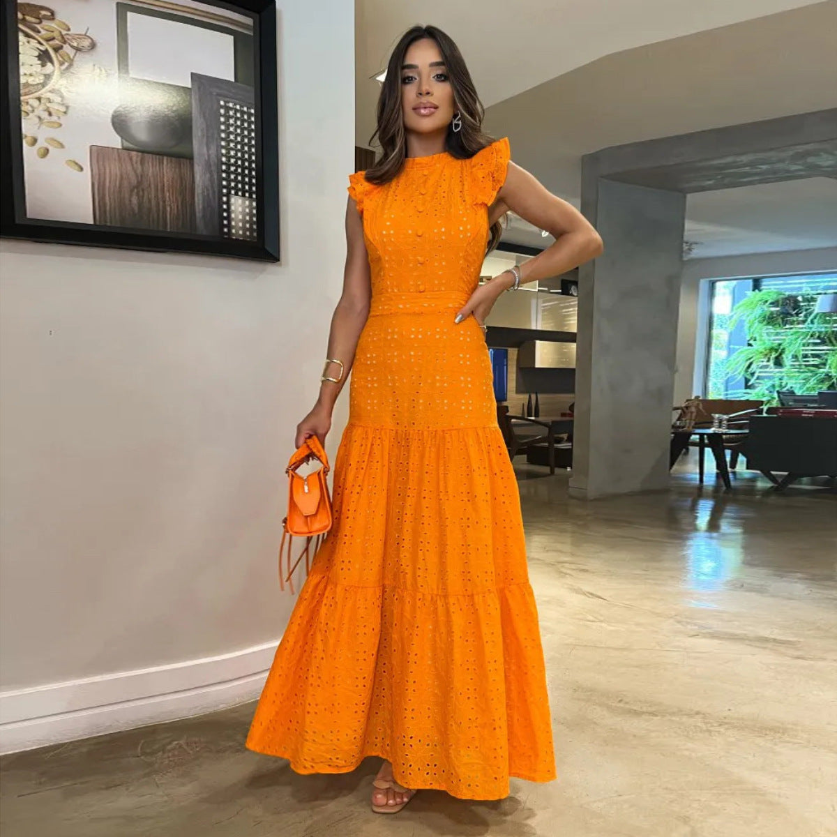 Long Lace Dress
