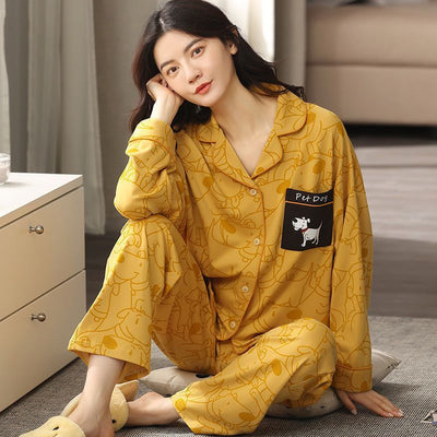 Autumn Cartoon Pajamas