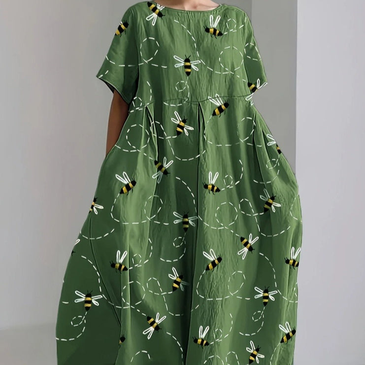 Robe à imprimé Plus Bio