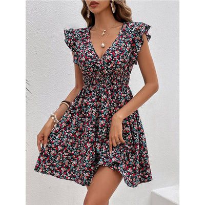 High Waist Floral