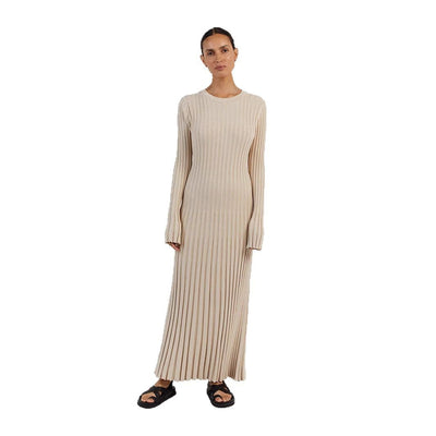 Robe unie élégante