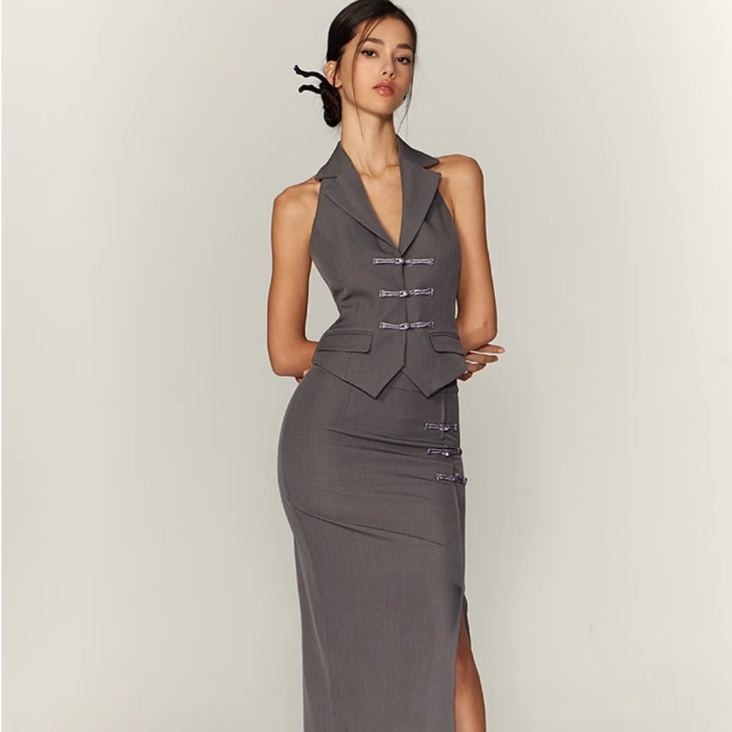 Ensemble gilet oriental