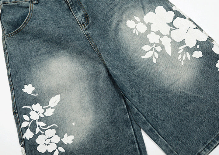 Women's Retro Washed Jeans - Shé Hauté
