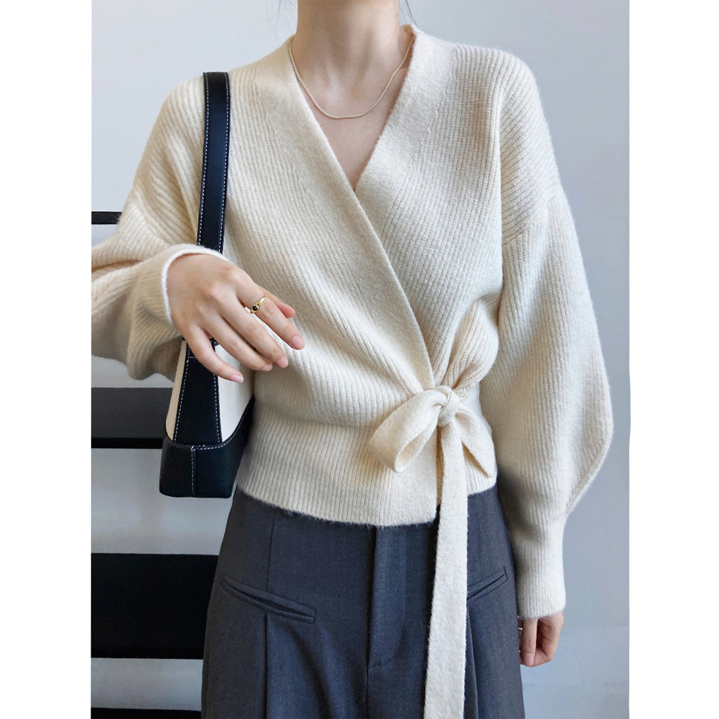Women's French Knit Cardigan