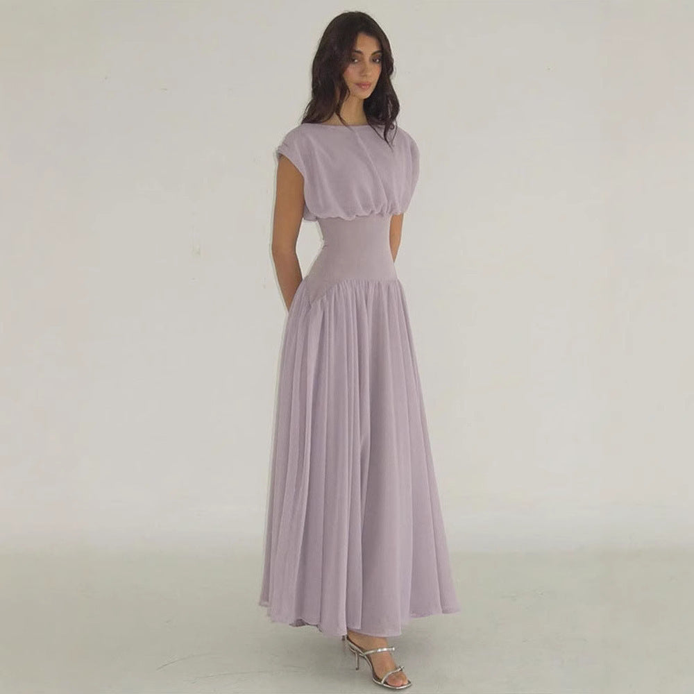 Pleated Waist Dress