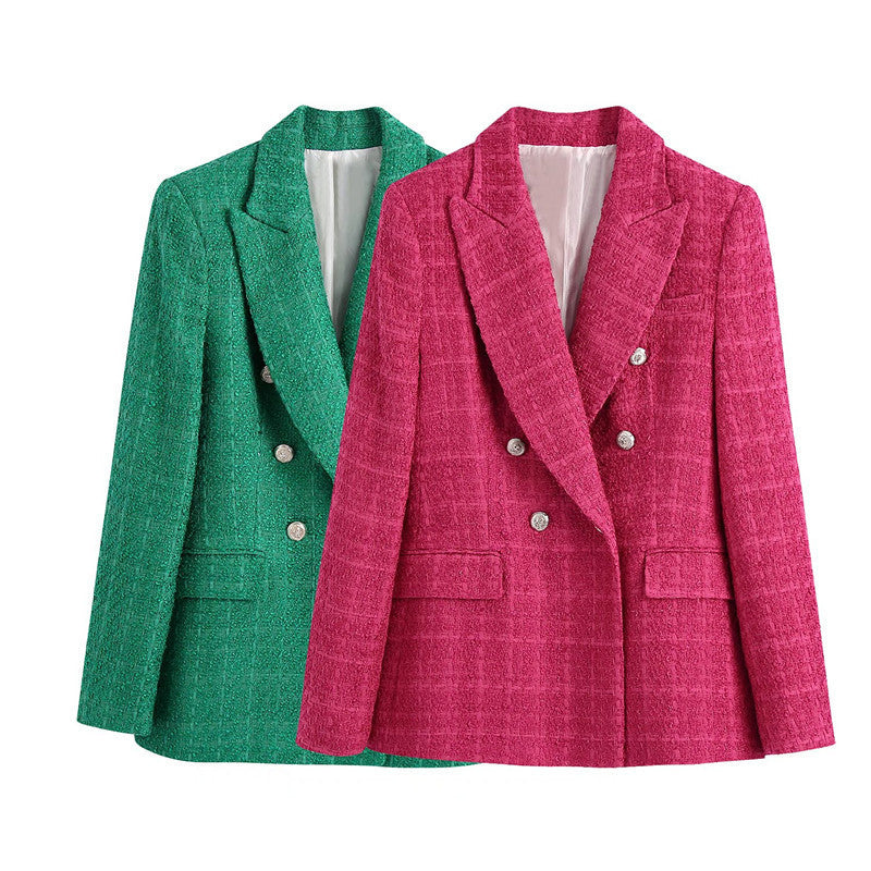 Blazer texturé DB