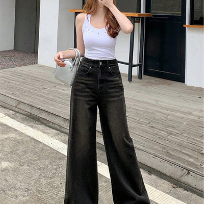 Retro Wide-Leg Denim – Women - Shé Hauté