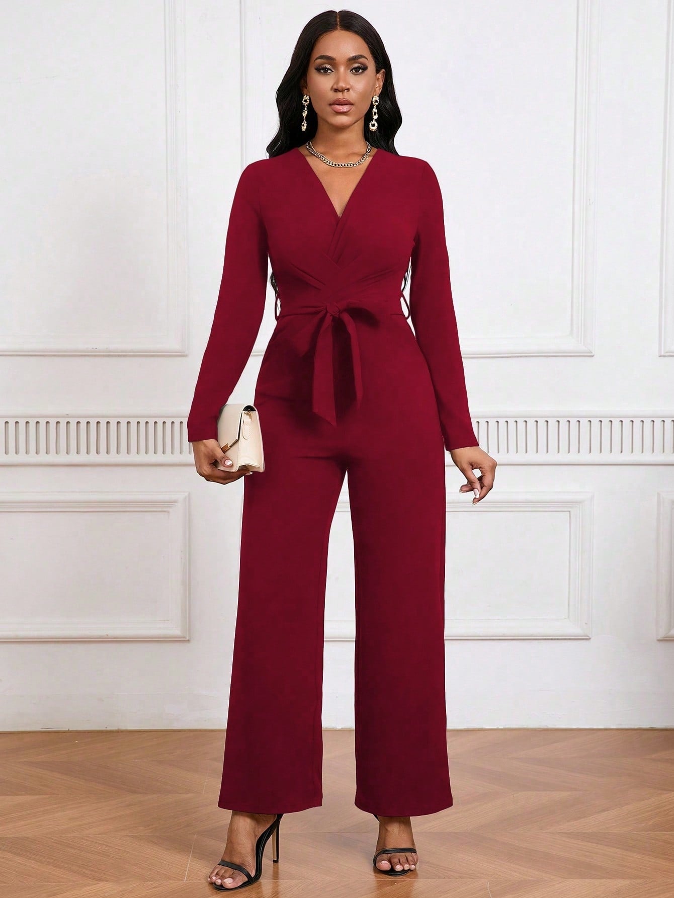 Long Sleeve Jumpsuit