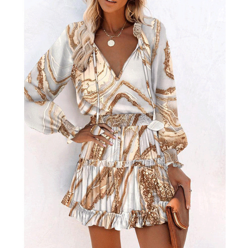 Robe patchwork fleurie