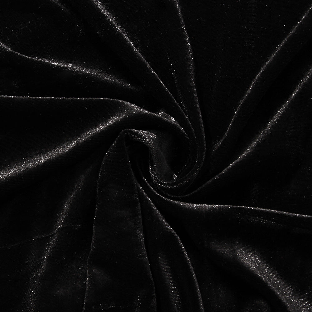 Velvet Crop Hoodie