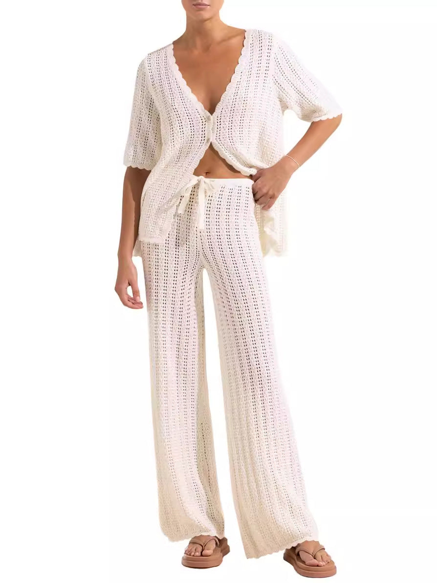 Cutout Sweater Suit