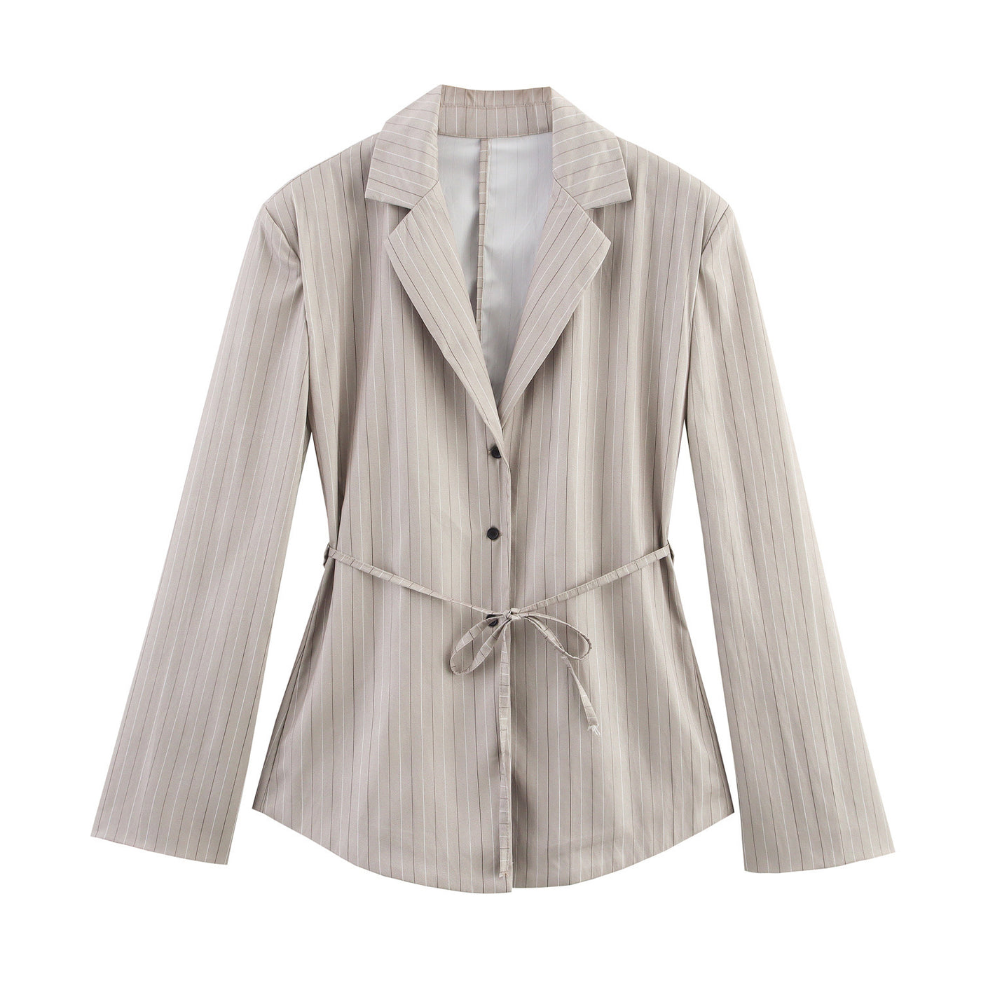Belted Jacket Set