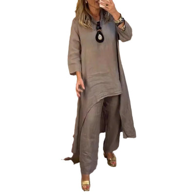 Irregular Crop Suit