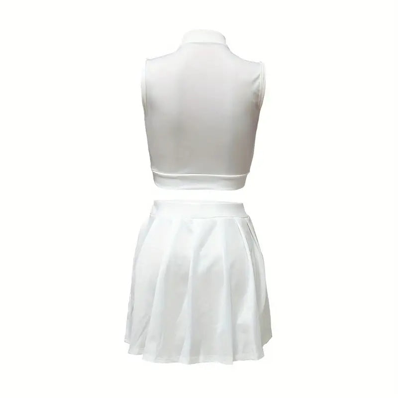 2-Piece Crop & Skirt Set