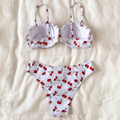 Ensemble bikini flexible pour femme