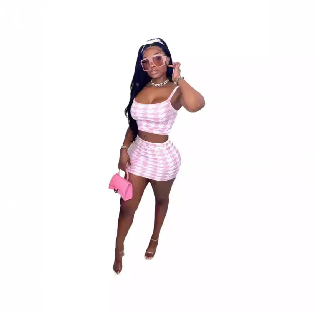 Sling Top & Skirt Set