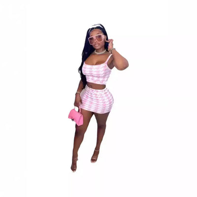 Sling Top & Skirt Set