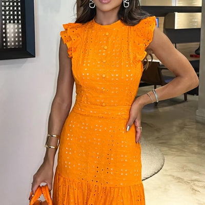 Long Lace Dress