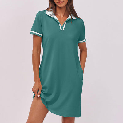Casual Polo Dress - Shé Hauté
