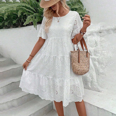 Lace Embroidered Dress Shé Hauté
