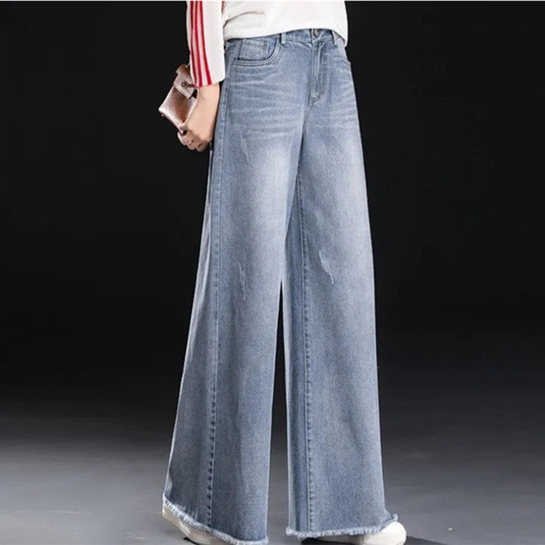 Baggy en jean brut