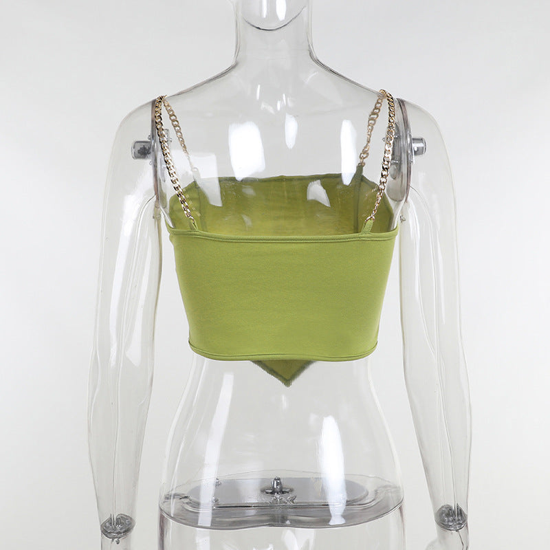 Chain Off Shoulder Top